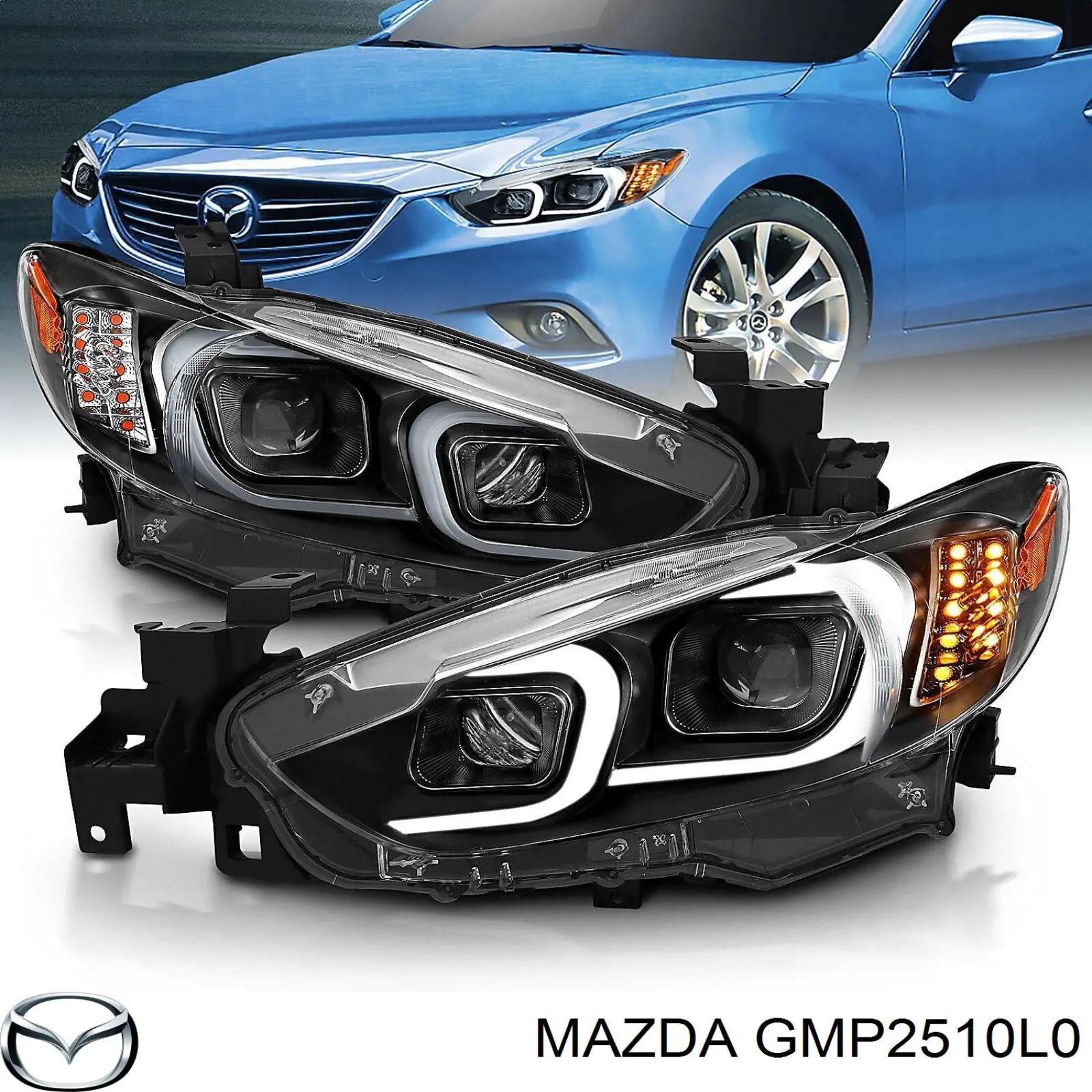 GMP2510L0 Mazda luz esquerda