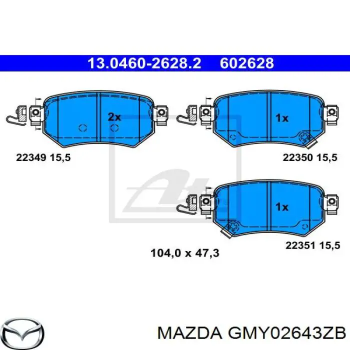 GMY02643ZB Mazda
