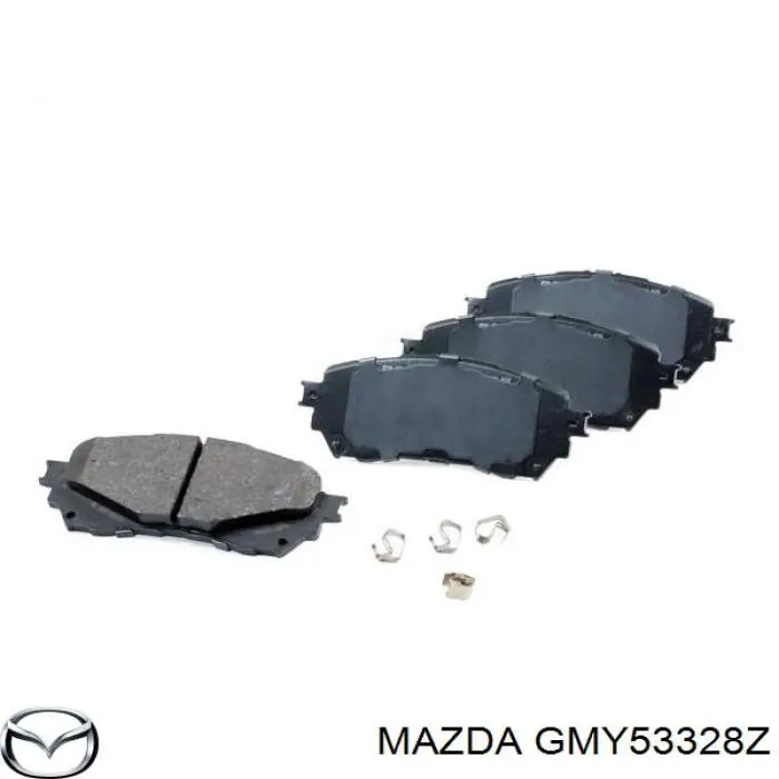 Передние тормозные колодки GMY53328Z Mazda