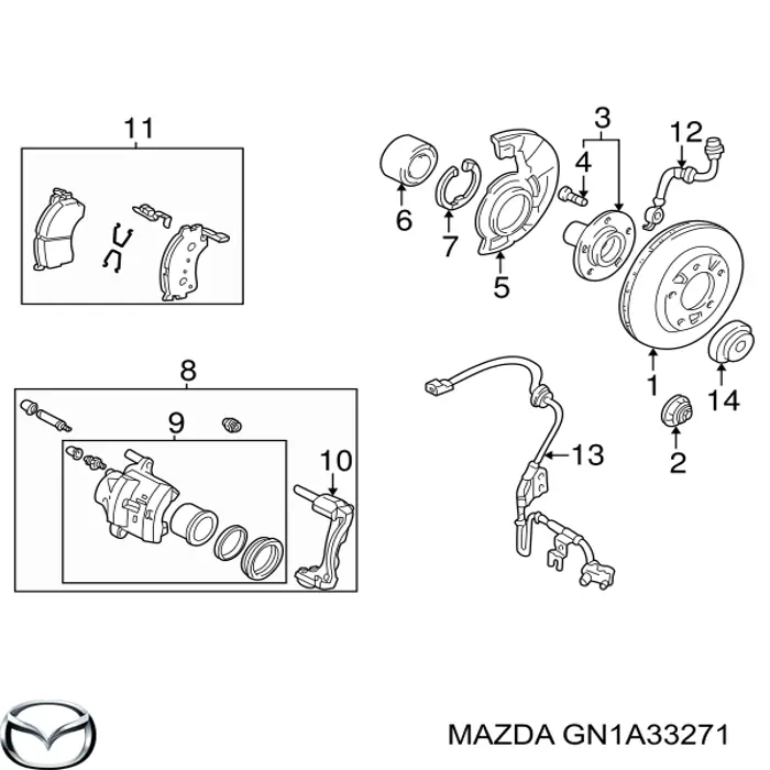 GN1A33271 Mazda 