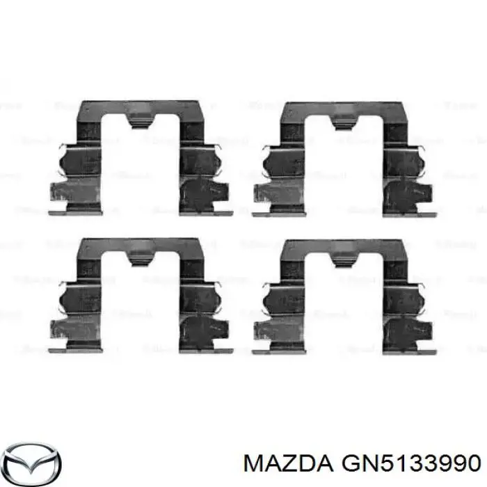 Супорт тормзной Mazda GN5133990 цена, от 28.22 USD