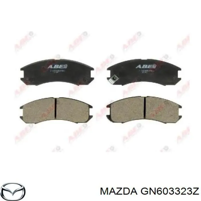 Передние тормозные колодки GN603323Z Mazda