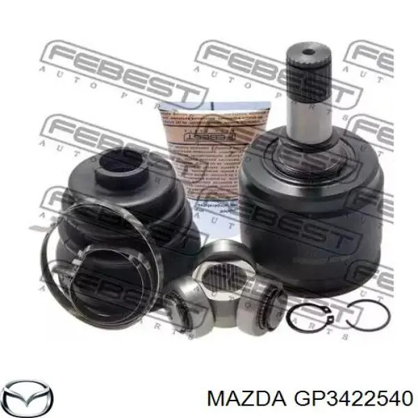 Пыльник шарнира угловых скоростей внутренний передний левый Mazda GP3422540 цена, от 19.17 USD