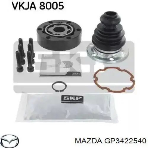 Купить GP3422540 Mazda Пыльник ШРУСа внутренний, передней полуоси, левый