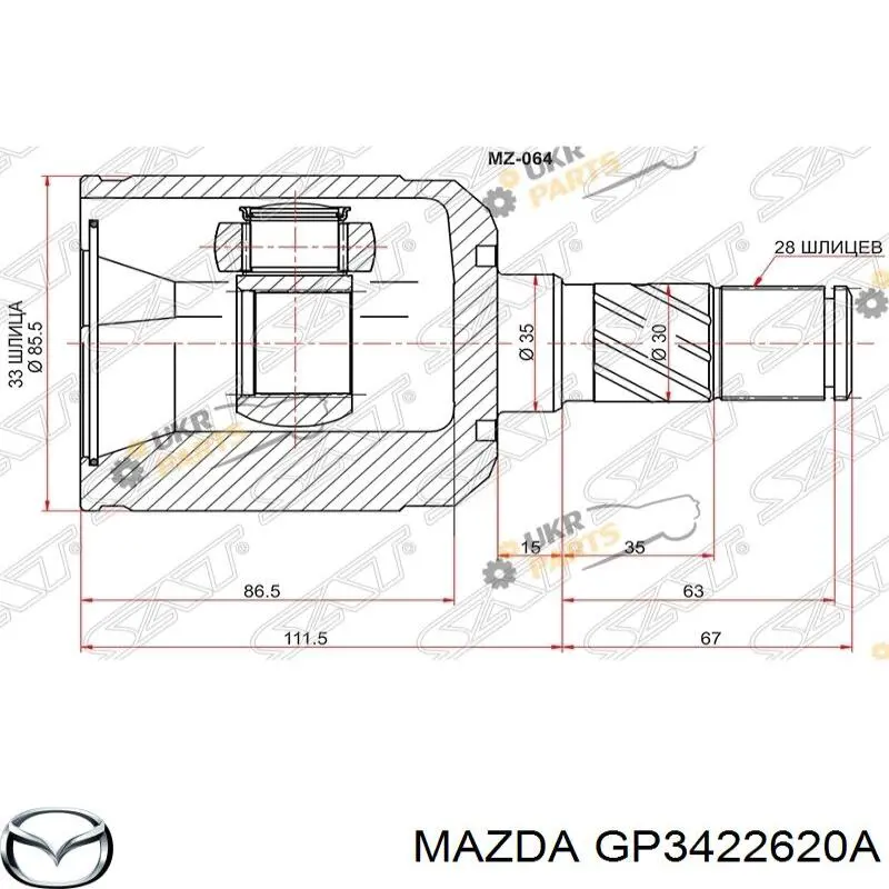  GP3422620A Mazda