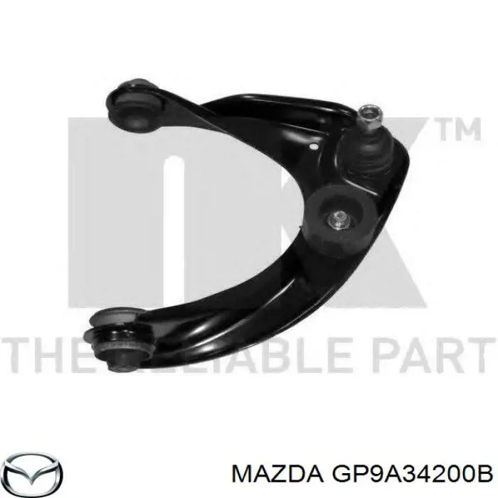 Рычаг передней подвески верхний правый Mazda GP9A34200B цена, от 15.52 USD
