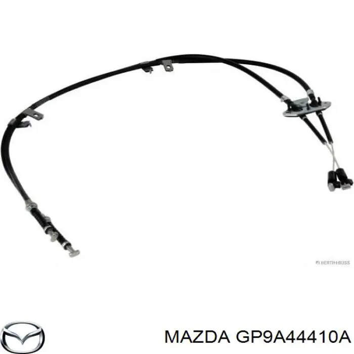 Трос ручного тормоза задний правый/левый на Mazda 6 MPS 