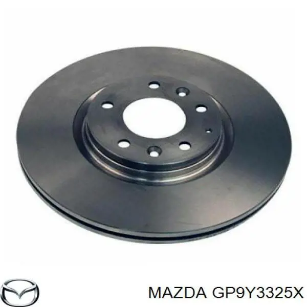 GP9Y3325X Mazda диск тормозной передний