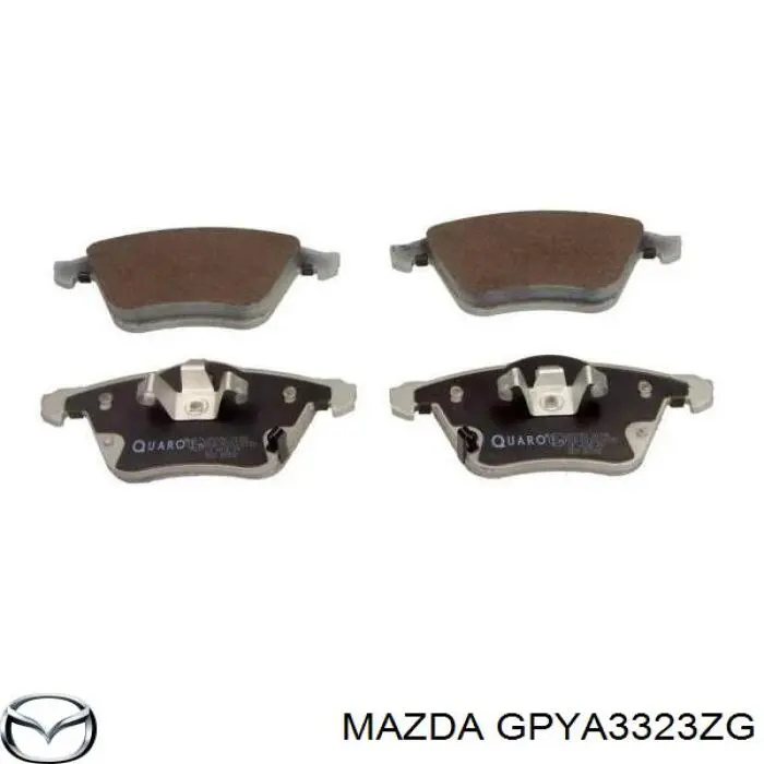 GPYA3323ZG Mazda Колодки передние
