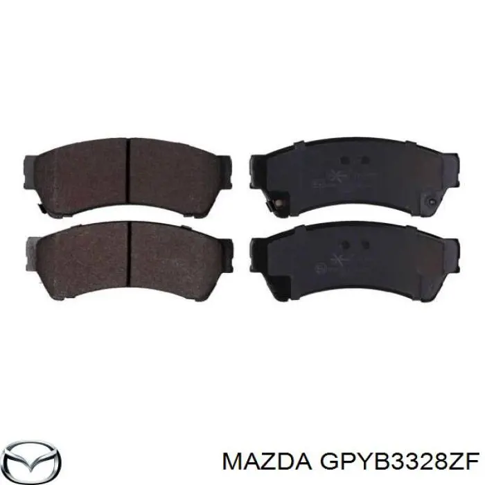 Колодки Mazda GPYB3328ZF цена, от 24.77 USD