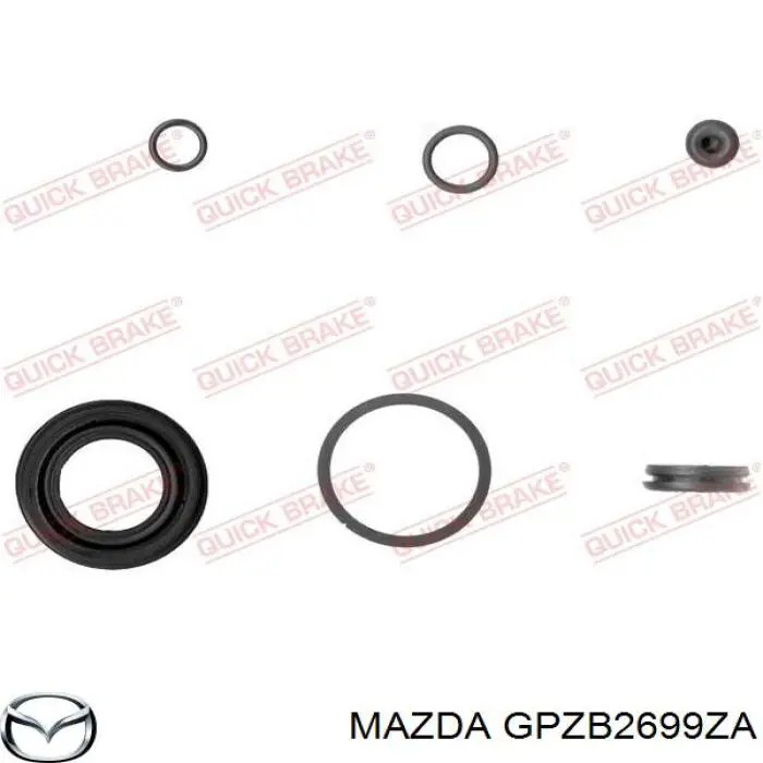 Задний левый суппорт Mazda 6 MPS седан (GG) (2005 - 2007) цена, от 52.43 USD