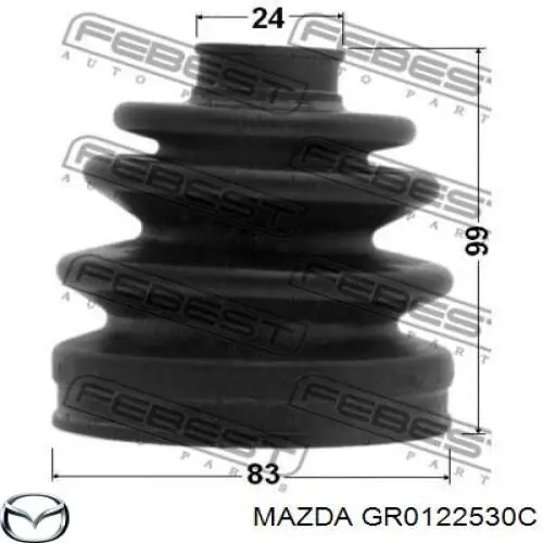 Чехол шруса Mazda GR0122530C цена, от 5.53 USD
