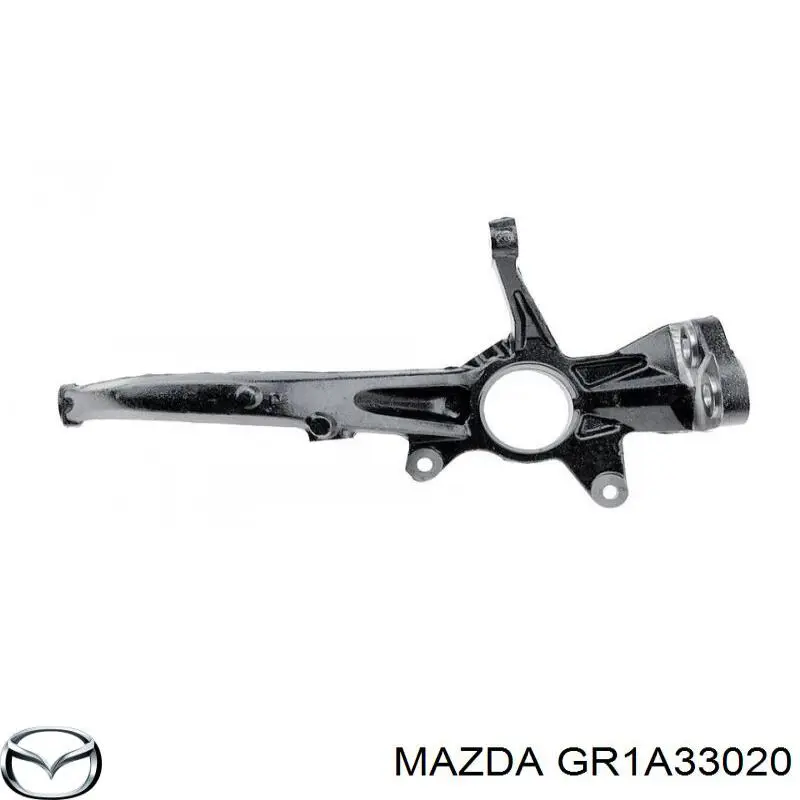 Купить GR1A33020 Mazda Ось передняя и поворотные кулаки