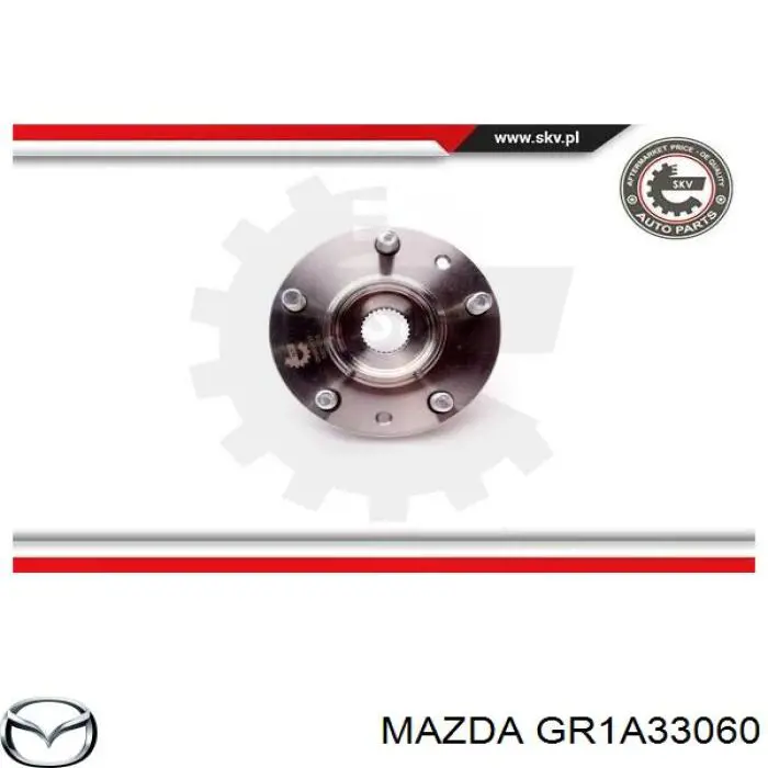 GR1A33060 Mazda ступица передняя