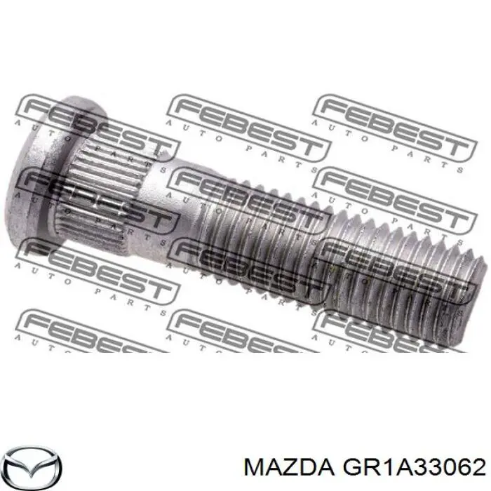 Tornillo de seguridad para llantas GR1A33062 Mazda