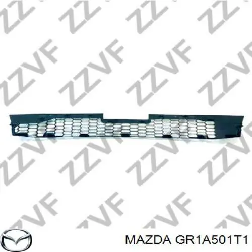 Решетка бампера переднего центральная Mazda GR1A501T1