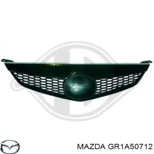 Решетка радиатора на Mazda 6 GG (Мазда 6)
