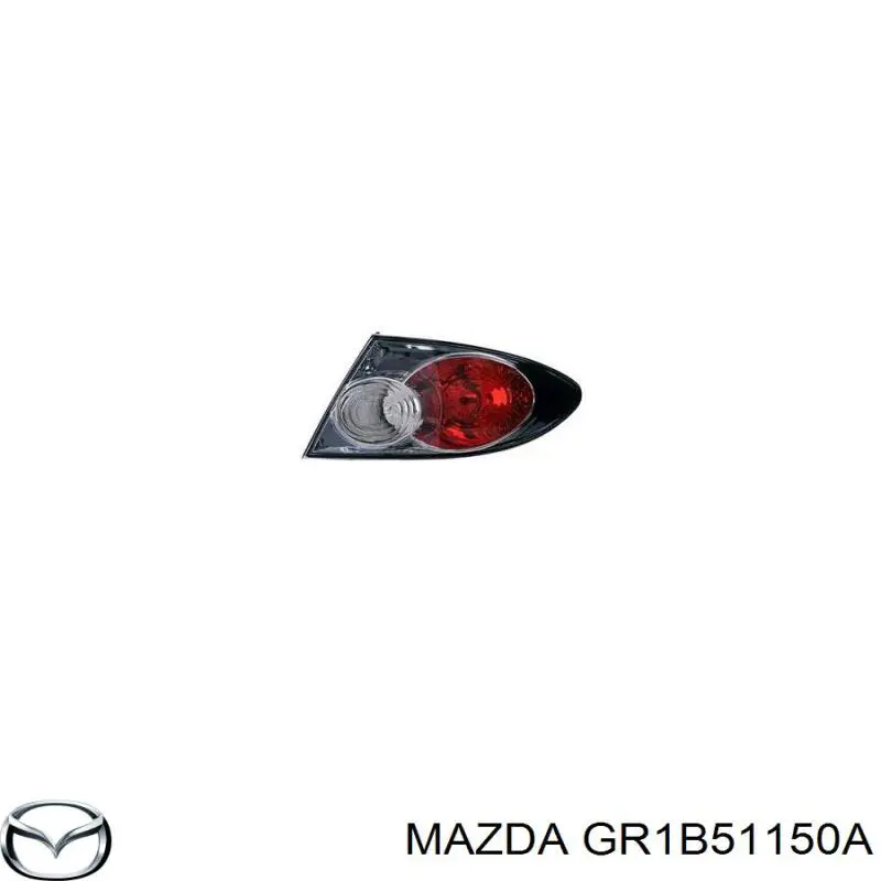 Купить GR1B51150 Mazda Фонарь задний правый, внешний