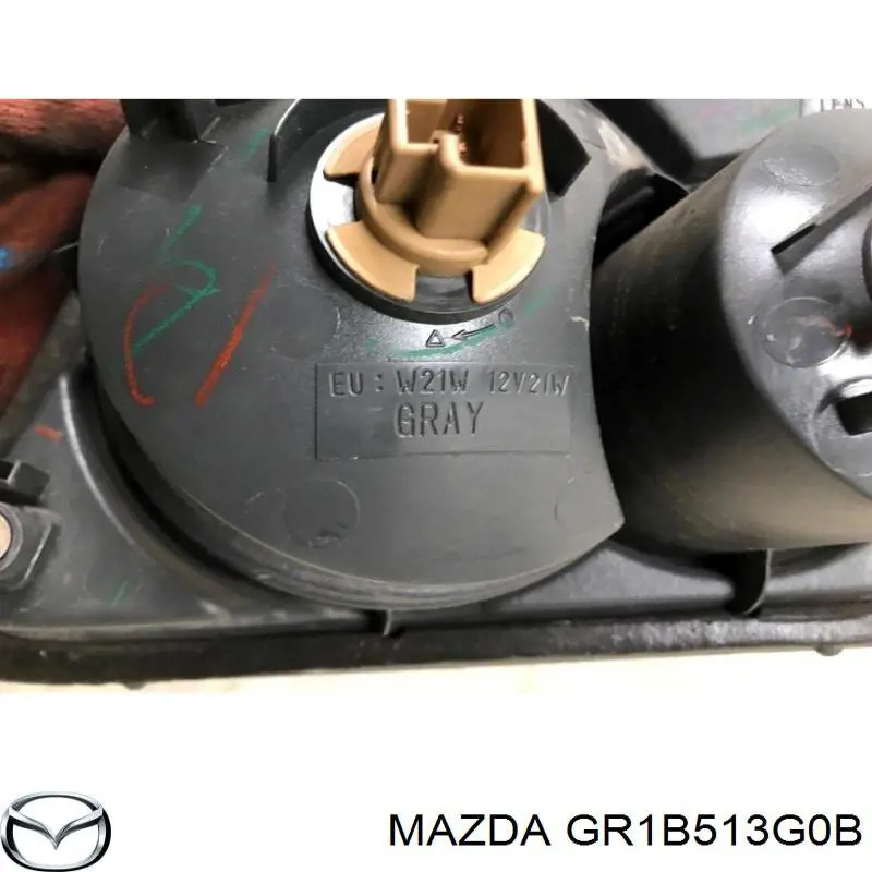 Фонарь задний левый внутренний GR1B513G0B Mazda