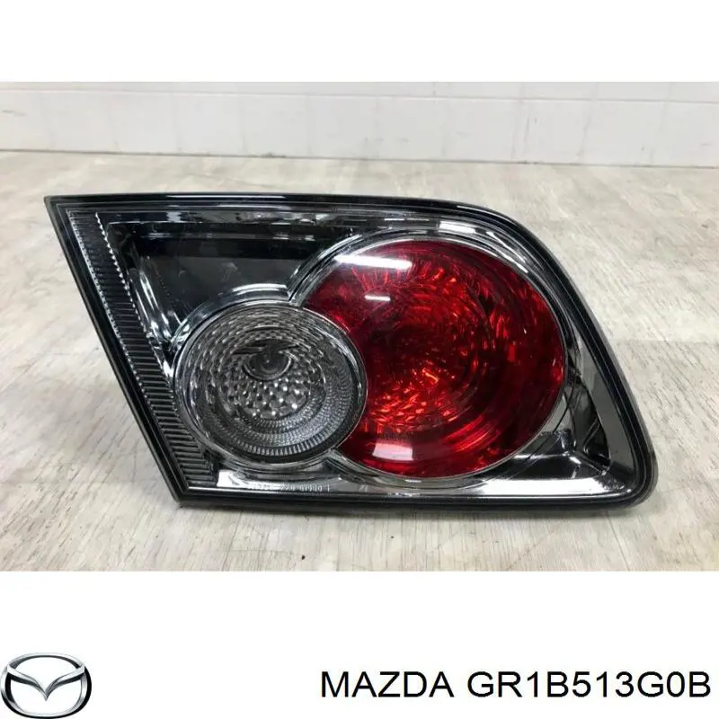 GR1B513G0A Mazda lanterna traseira esquerda interna