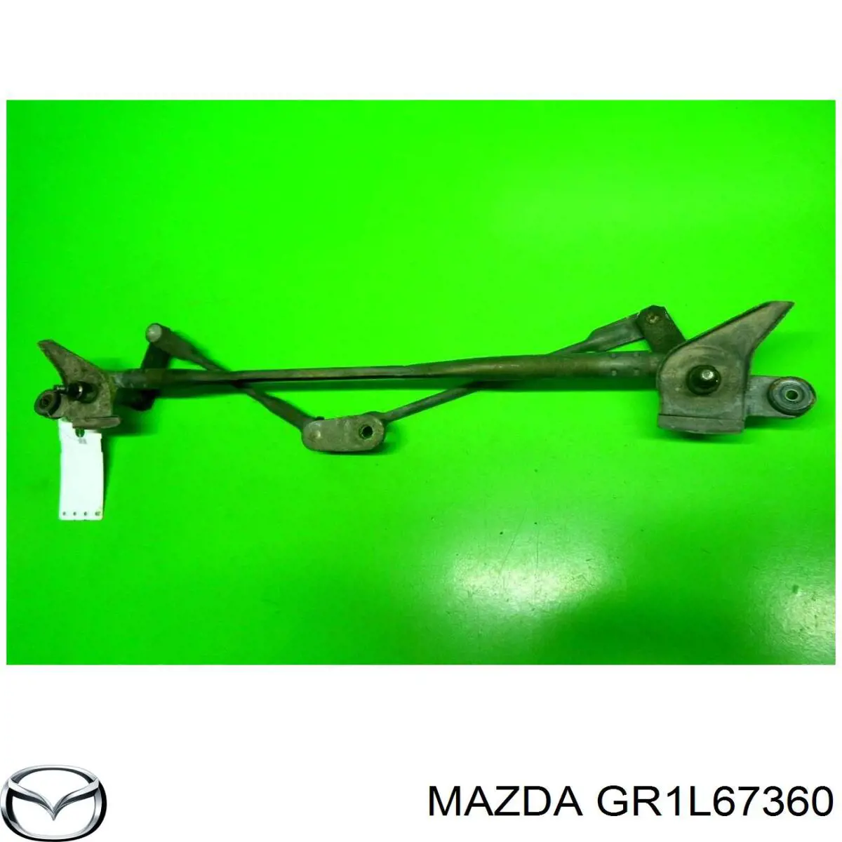  Trapézio de limpador pára-brisas Mazda 6 hatchback (GG) (2002 - 2008) 