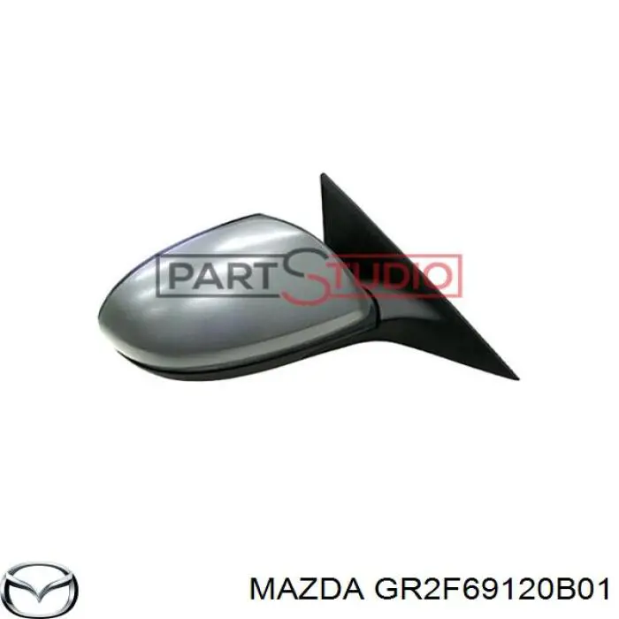 Наружное зеркало правое Mazda 6 MPS седан (GG) (2005 - 2007) цена, от 88.04 USD
