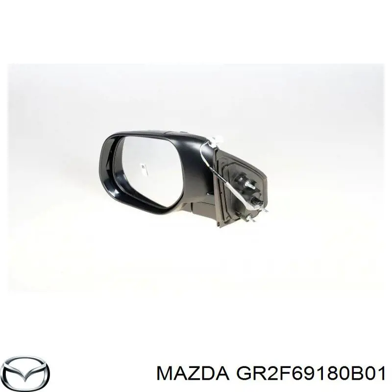  Левое боковое зеркало Mazda 6 