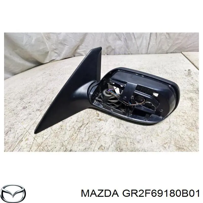 Левое боковое зеркало на Mazda 6 MPS GG