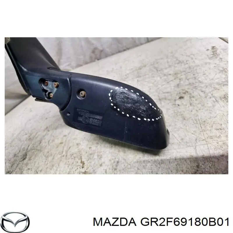Зеркало заднего вида, левое Mazda 6 MPS седан (GG) (2005 - 2007) цена, от 90.34 USD
