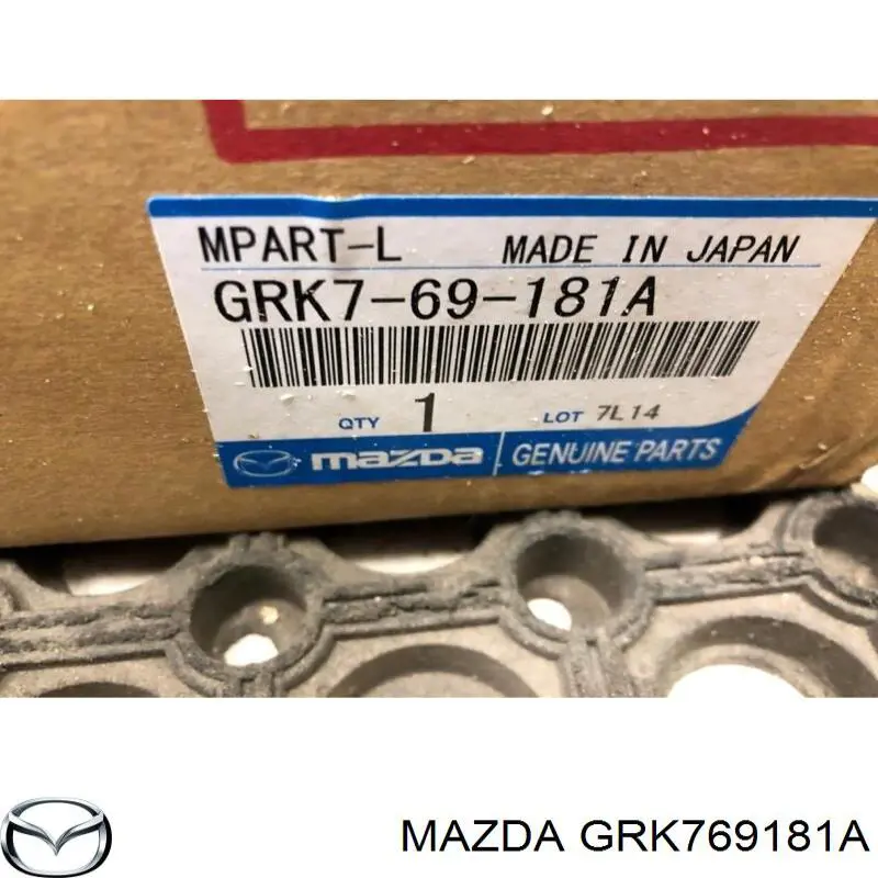 Левое боковое зеркало GRK769181A Mazda