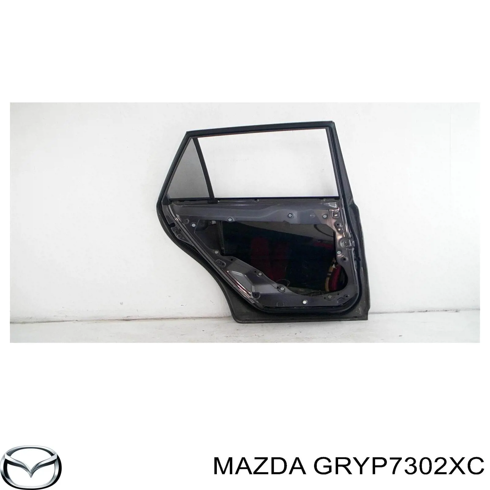 Задняя левая дверь Мазда 6 GY (Mazda 6)