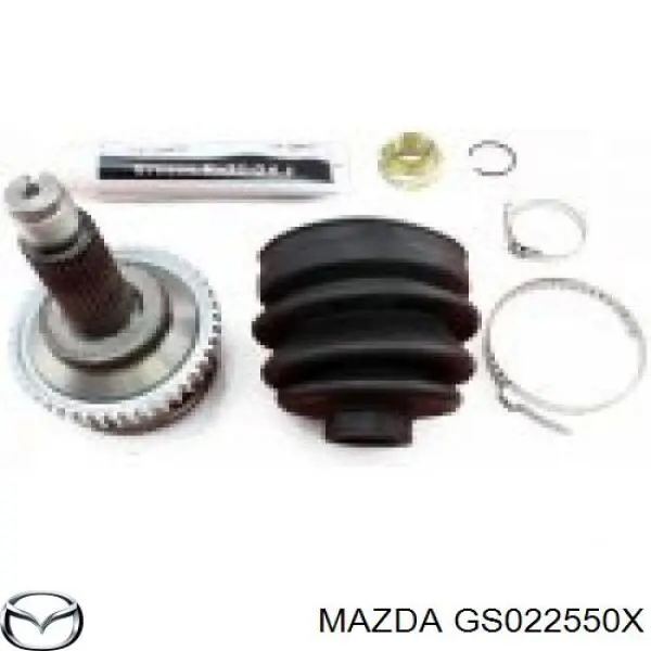 GS02-25-50X Mazda полуось (привод передняя правая)