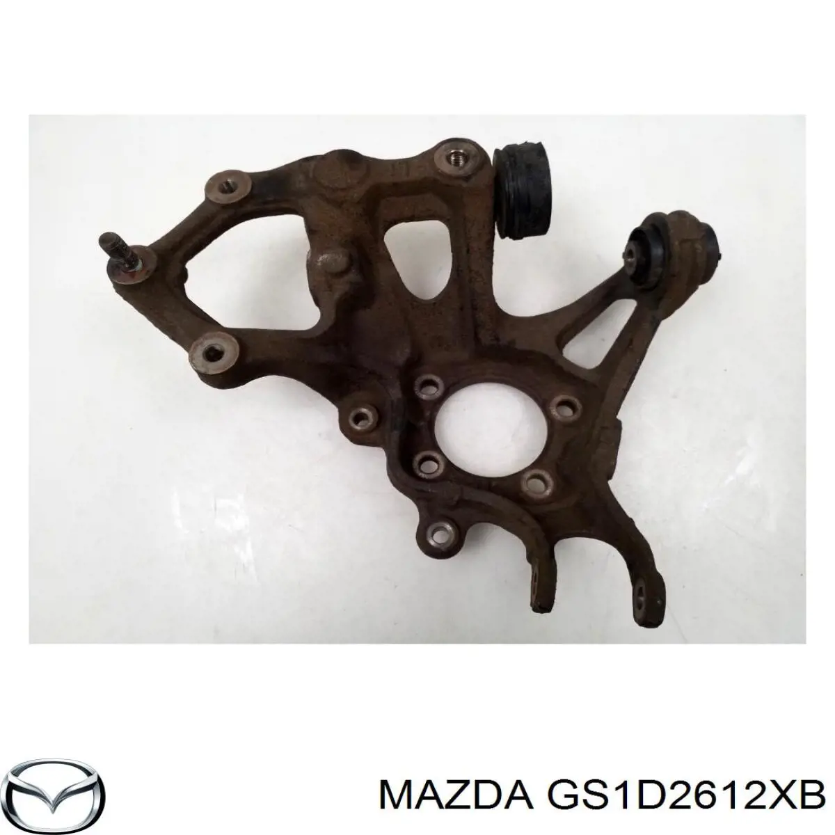 Pino moente (extremidade do eixo) traseiro esquerdo para Mazda 6 (GH)