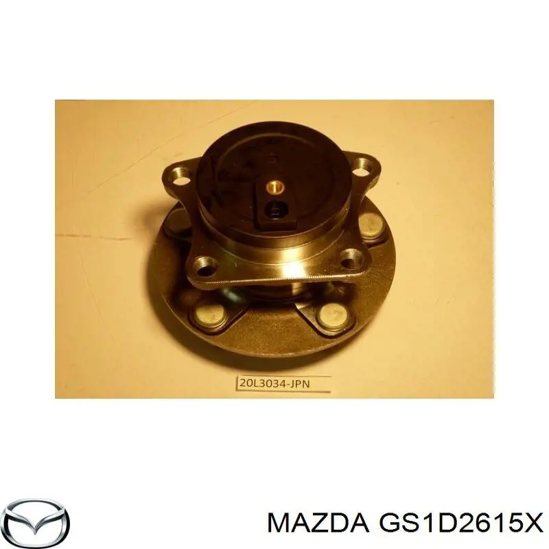 Купить GS1D2615X Mazda Задняя шпиндель