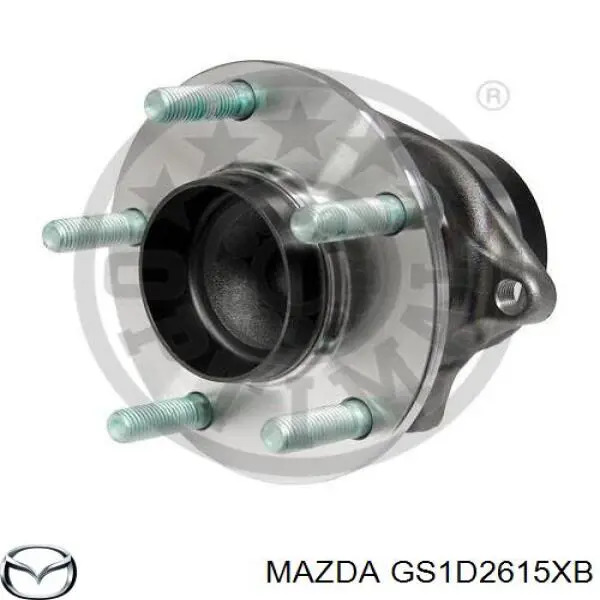 Ступицы задних колес Mazda GS1D2615XB цена, от 71.37 USD