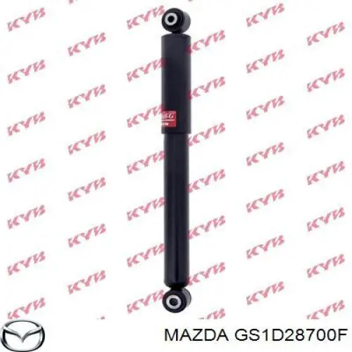 GS1D28700F Mazda амортизатор задний