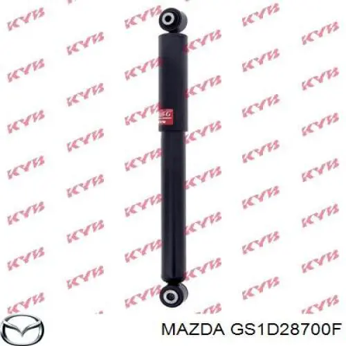 GS1D28700F Mazda Амортизаторы задние
