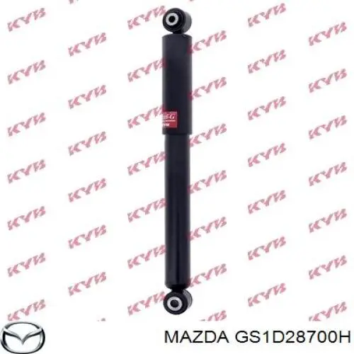 GS1D28700H Mazda амортизатор задний