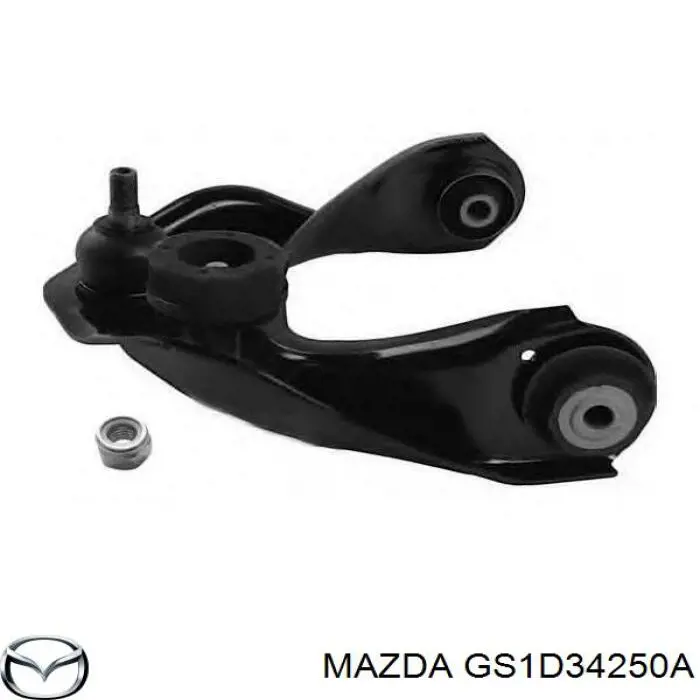 Barra oscilante, suspensión de ruedas delantera, superior izquierda GS1D34250A Mazda