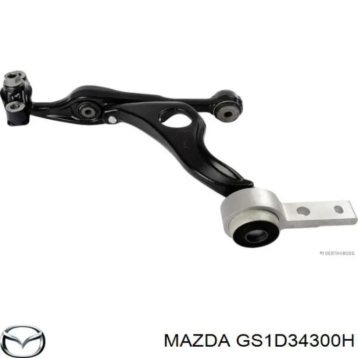 Рычаг передней подвески нижний правый GS1D34300H Mazda