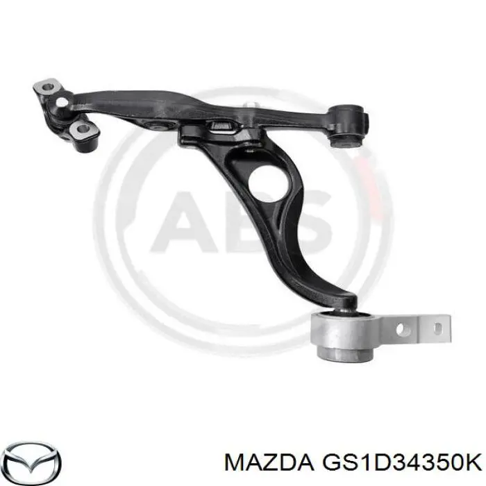 Левый рычаг передней нижней подвески Mazda GS1D34350K цена, от 72.61 USD