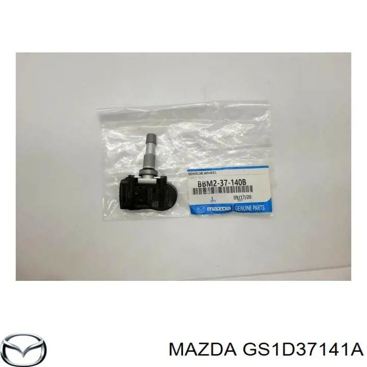 Крепление датчика давления воздуха в шинах на Mazda 6 GJ, GL