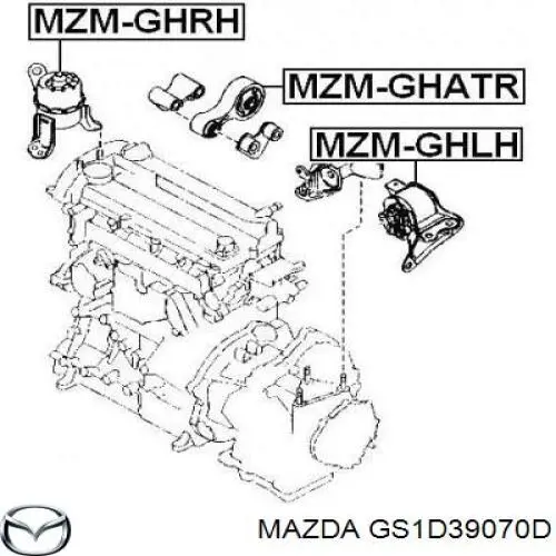 GS1D39070D Mazda
