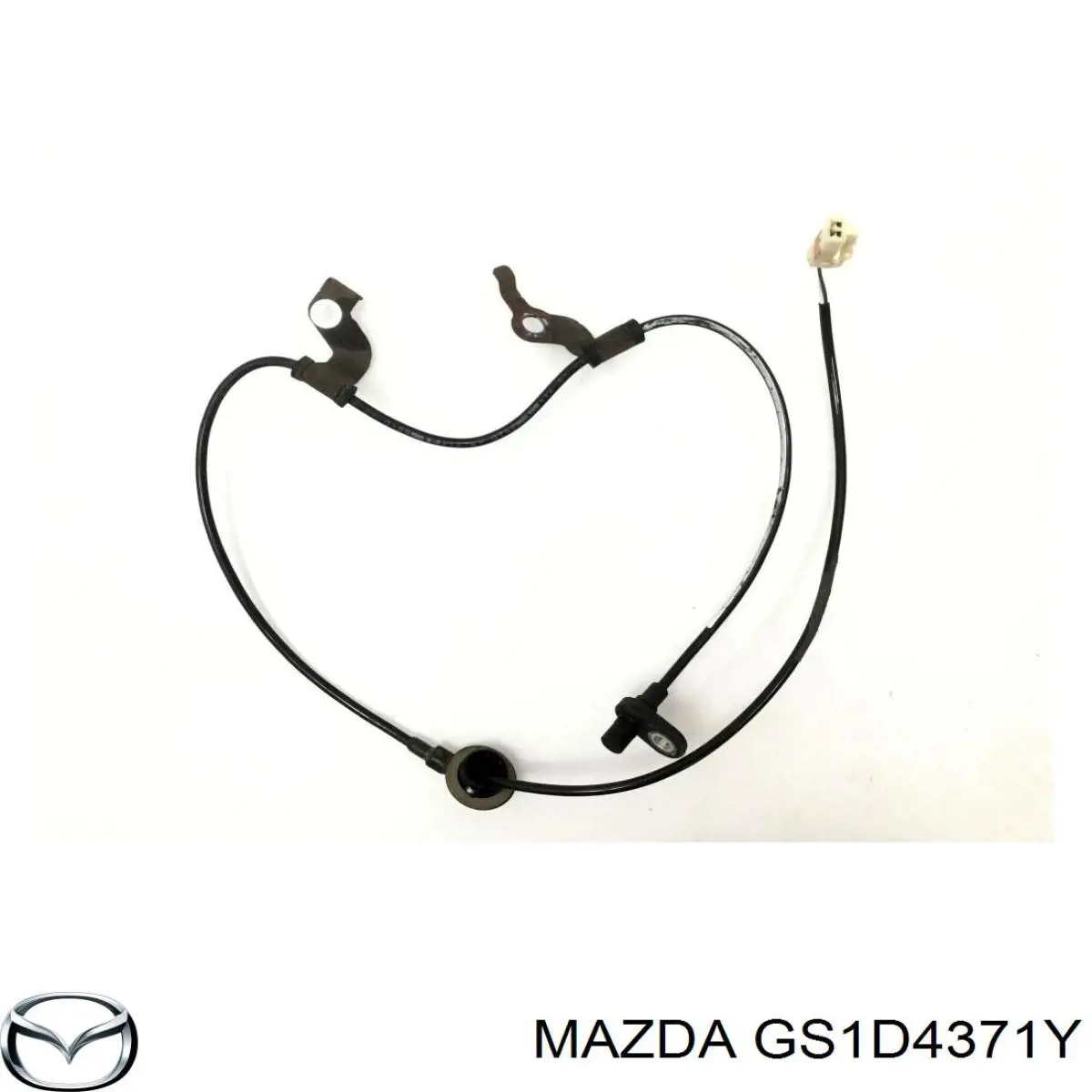 GS1D4371YA Mazda sensor abs traseiro direito