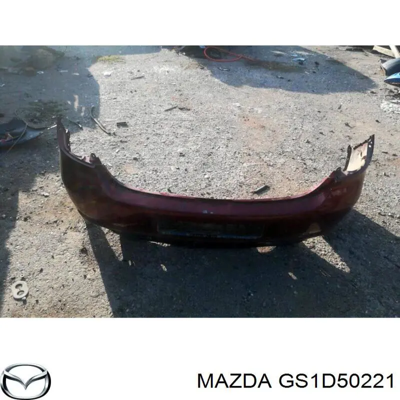 GS1D50221 Mazda pára-choque traseiro
