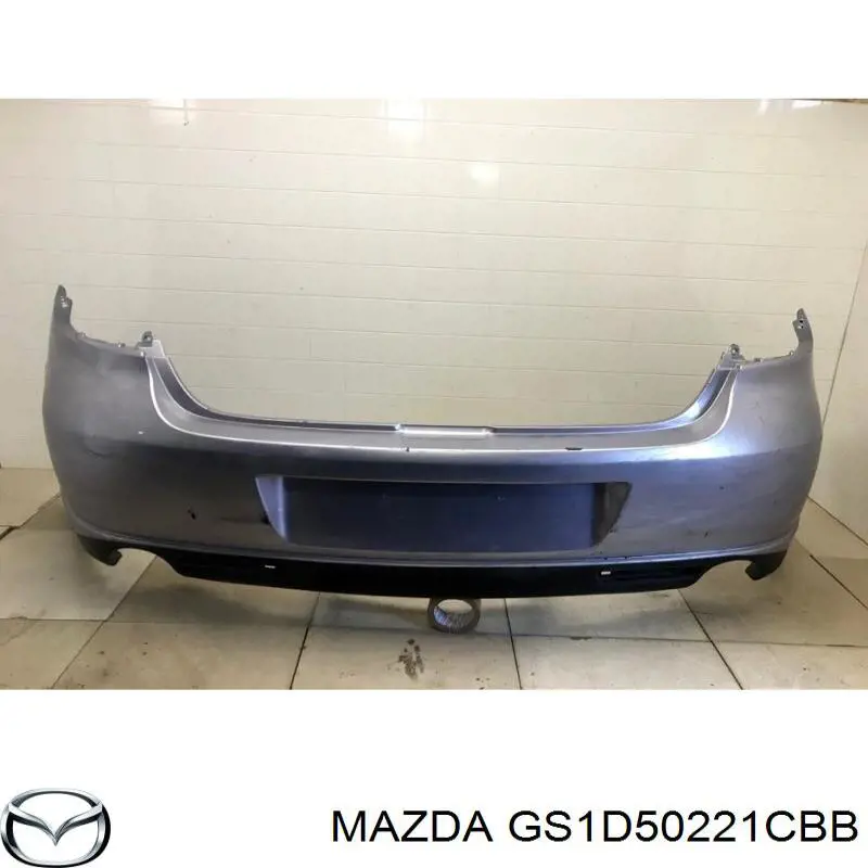 GS1D50221CBB Mazda pára-choque traseiro