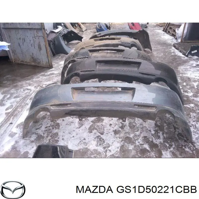 Бампер задний Mazda GS1D50221CBB цена, от 66.95 USD