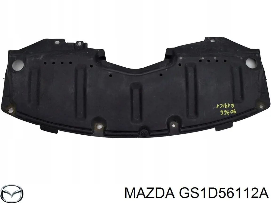 GS1D56112A Mazda защита двигателя передняя