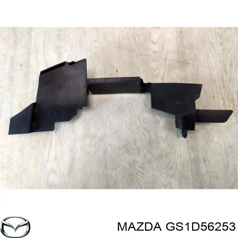 GS1D56253 Mazda Воздуховод (дефлектор) радиатора левый