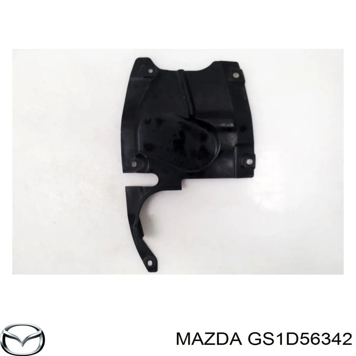GS1D56342 Mazda Защита двигателя левая